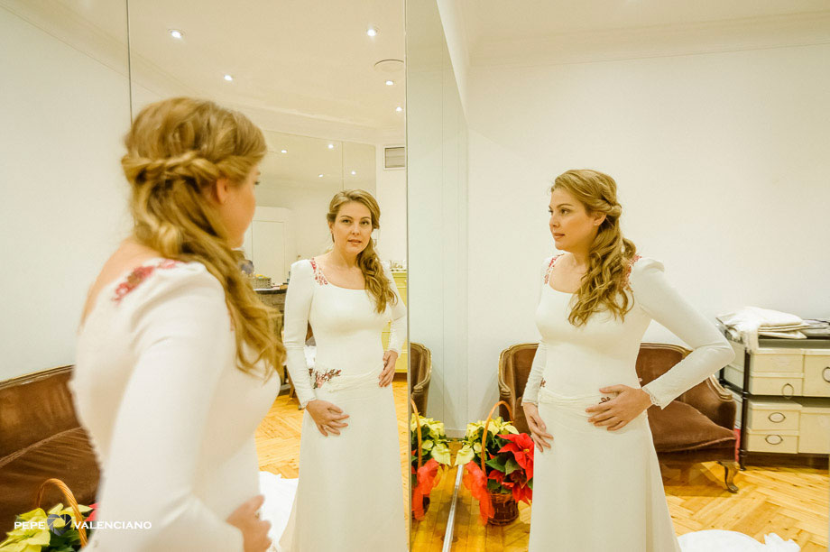 fotos prueba de vestido de novia