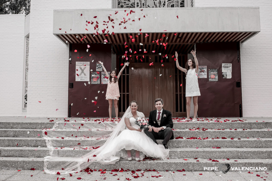 BODA EN LA IGLESIA BAUTISMO DEL SEÑOR DE MADRID