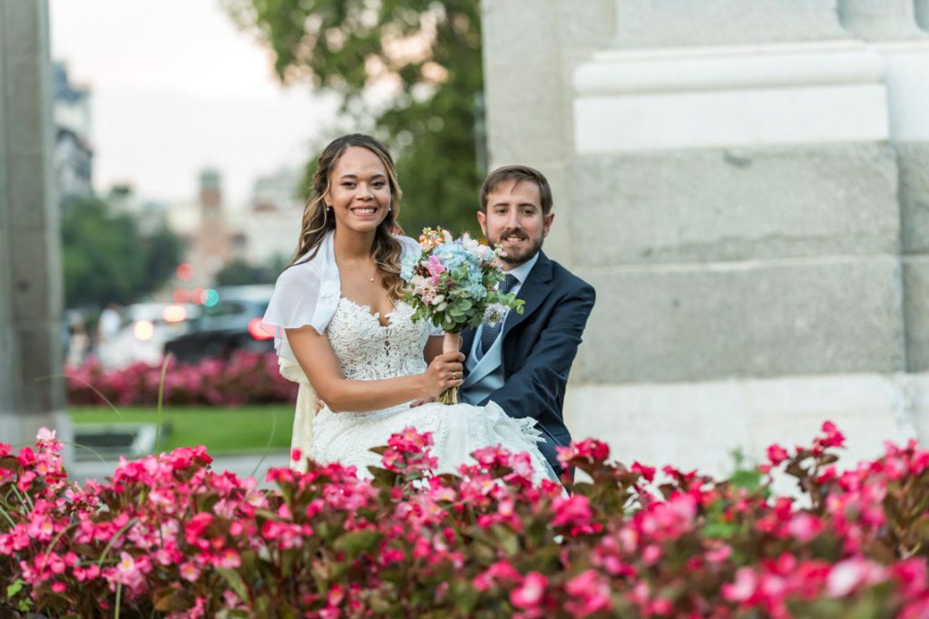 FOTOS DE PAREJA EN LA PUERTA DE ALCALA