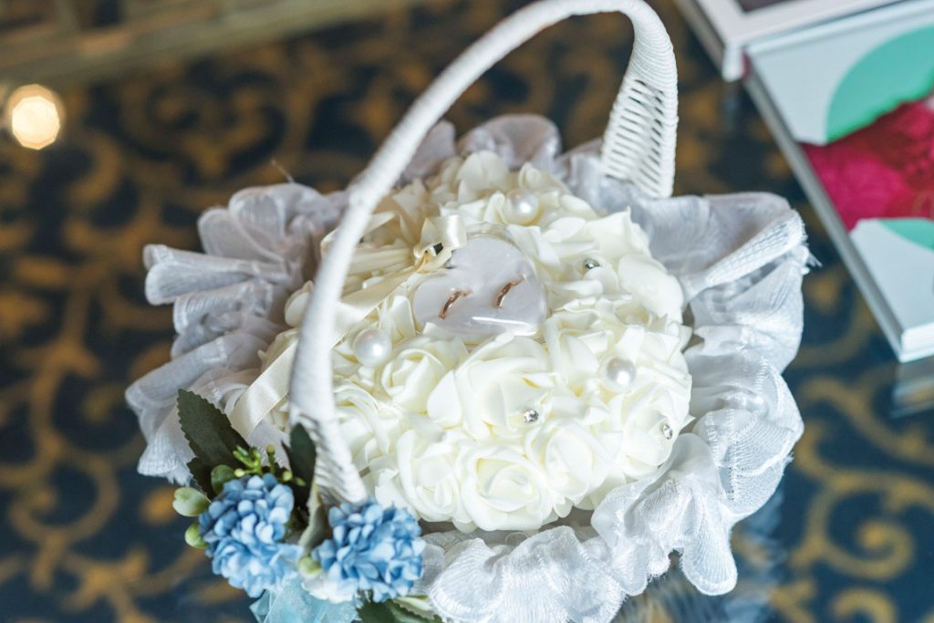 preparativos de novios en el Hotel Intercontinental