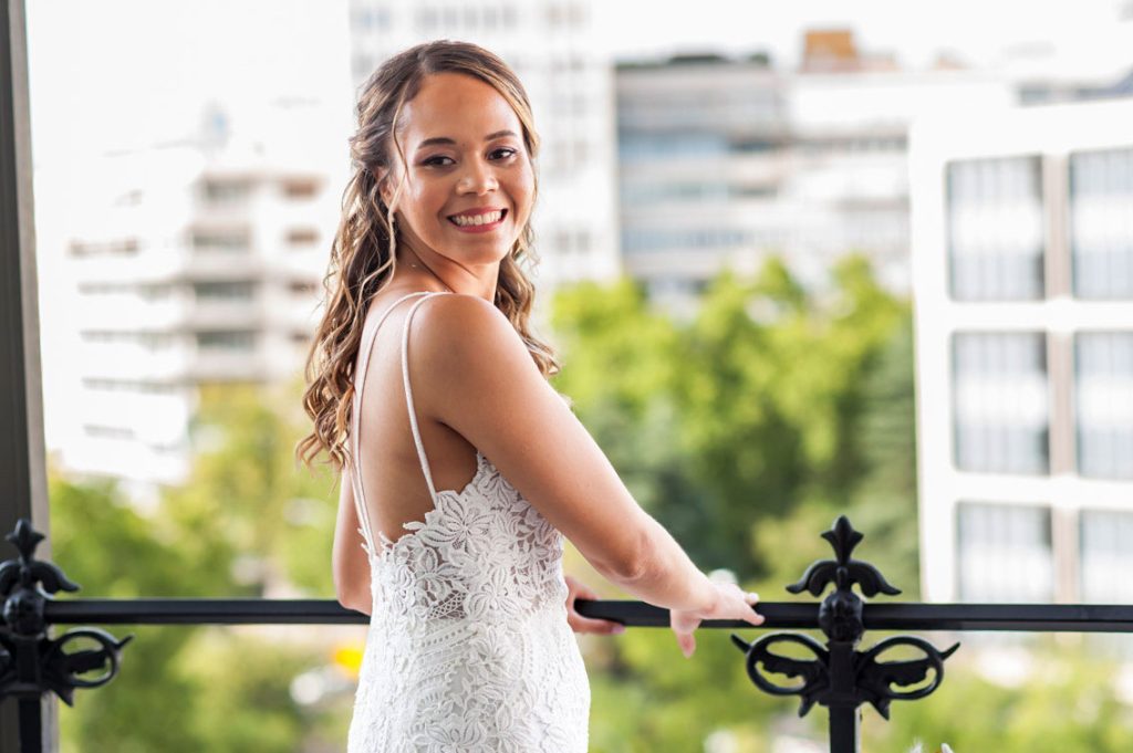 preparativos de novios en el Hotel Intercontinental