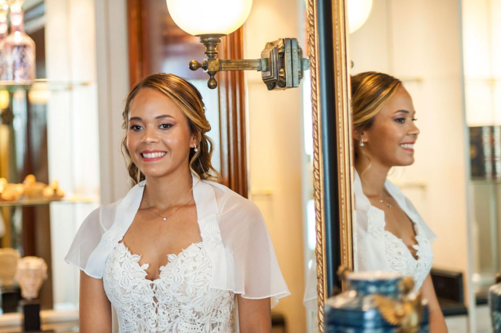 preparativos de novios en el Hotel Intercontinental