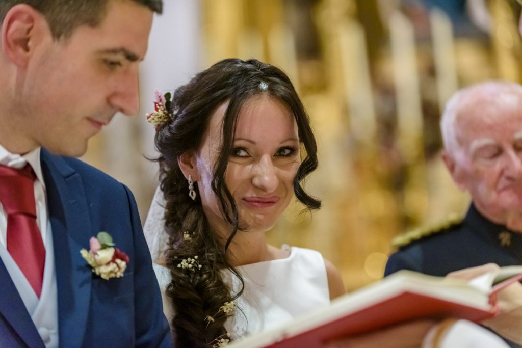 FOTO BODA EN IGLESIA CATEDRAL CASTRENSE
