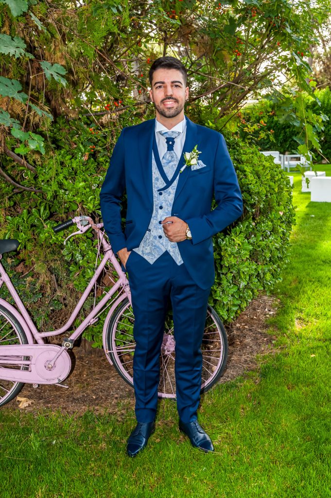 Fotos preparativos del novio