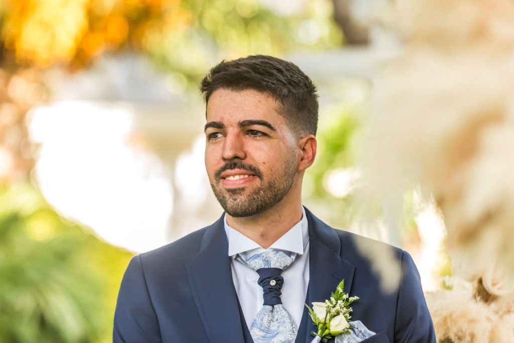 Fotos preparativos del novio