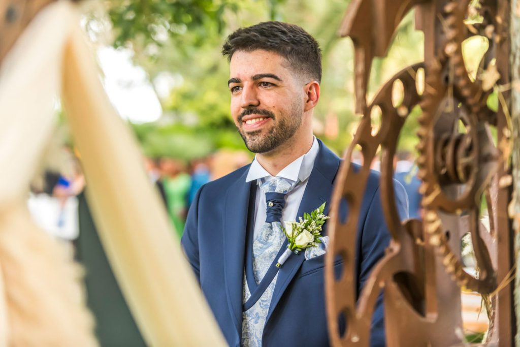 Fotos preparativos del novio