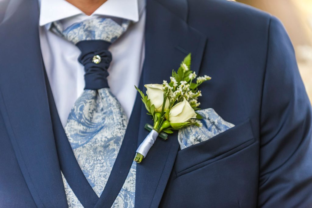 Fotos preparativos del novio