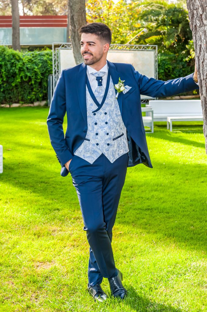 Fotos preparativos del novio