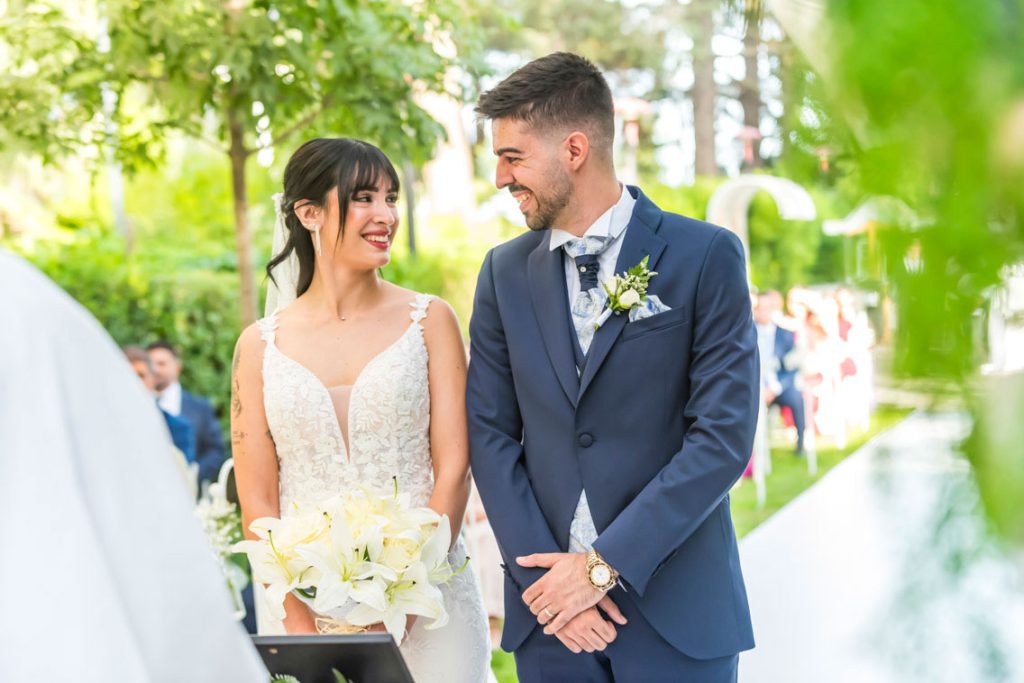 Fotos de la ceremonia de la Boda en el Mirador de Cuatro Vientos
