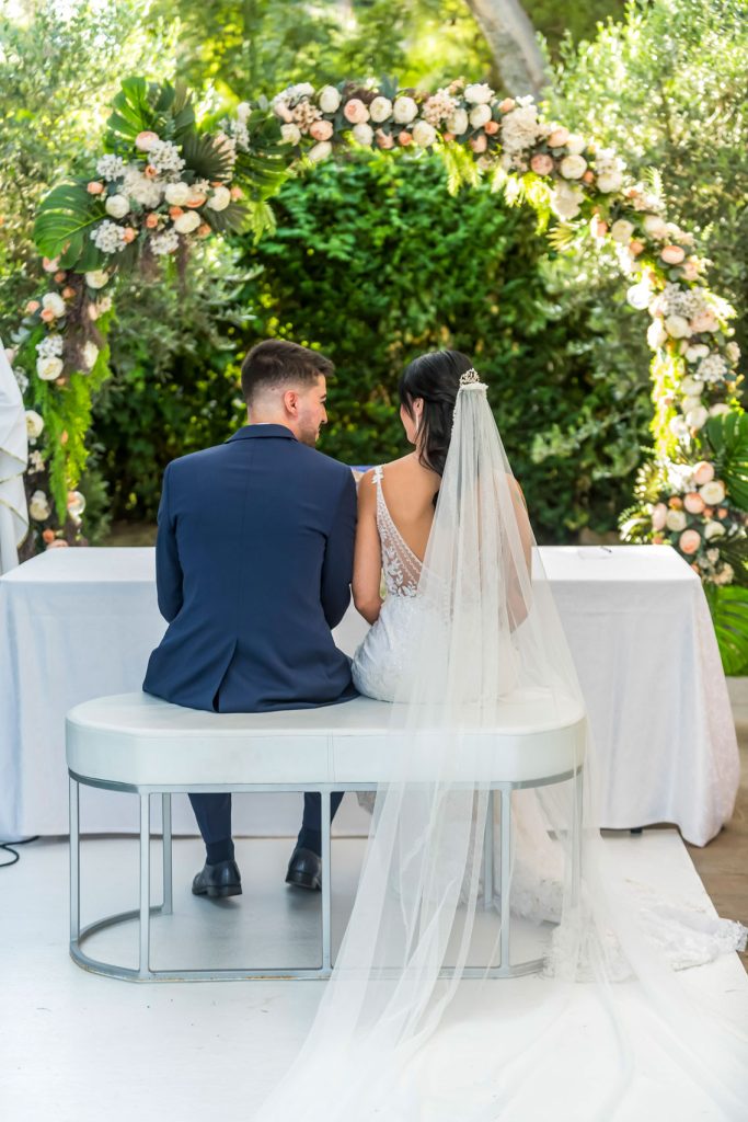 Fotos de la ceremonia de la Boda en el Mirador de Cuatro Vientos