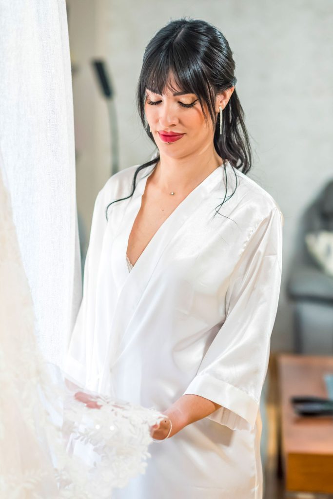 Fotos preparativos de la novia