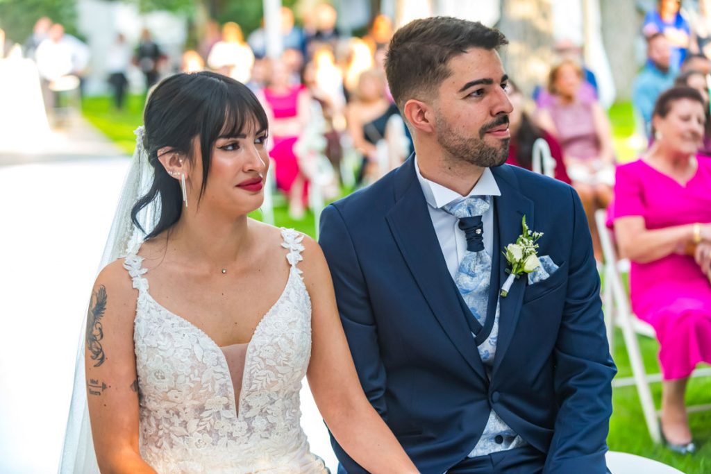 Fotos de la ceremonia de la Boda en el Mirador de Cuatro Vientos