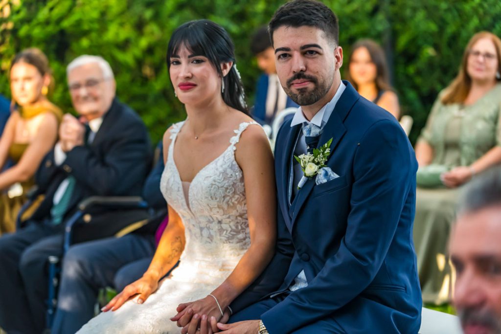 Fotos de la ceremonia de la Boda en el Mirador de Cuatro Vientos