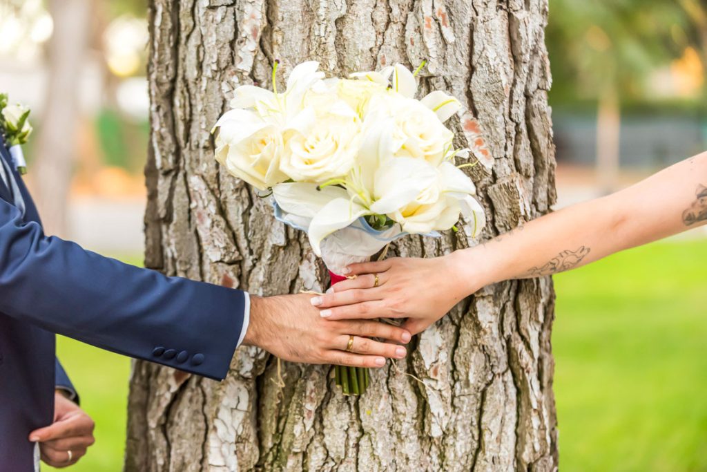Fotos de pareja en el Mirador de Cuatro Vientos