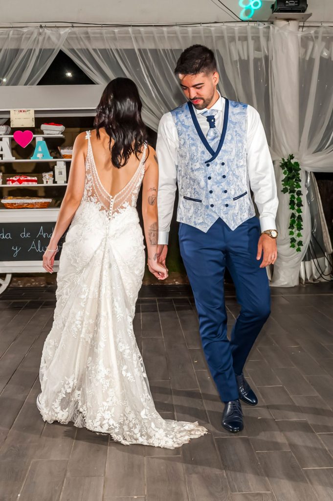 Fotos del baile de la boda en el Mirador de Cuatro Vientos