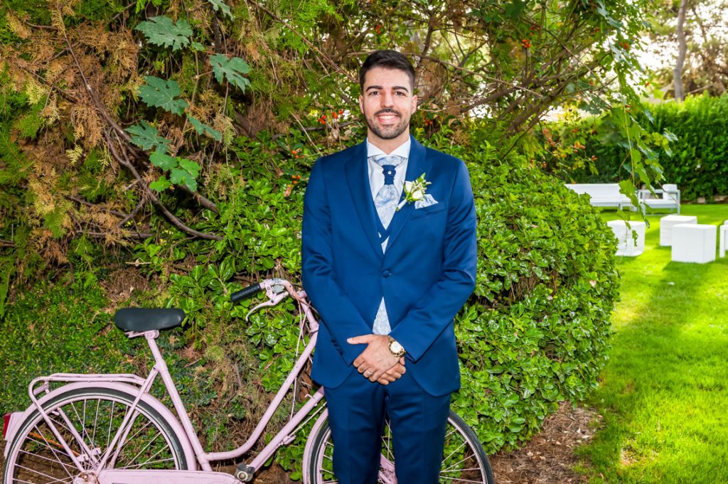 Fotos preparativos del novio